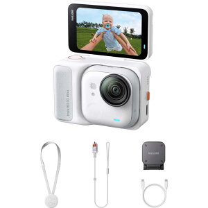 Insta360 ANVJuInsta360 GO UltravX^_[hohiA[eBbNzCgj CINSABEA-GOULTRA01 GO Ultra Standard Bundle (Arctic White)