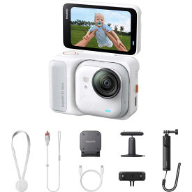 Insta360 アクションカメラ「Insta360 GO Ultra」クリエイターバンドル（アーティックホワイト） CINSABEA-GOULTRA05 GO Ultra Creator Bundle(Arctic White)