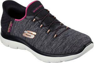 �X�P�b�`���[�Y ���f�B�[�X �X�P�b�`���[�Y �X���b�v�C���Y �T�~�b�c - �_�Y�����O �w�C�Y�i�u���b�N/�}���`�E�T�C�Y�F22.0cm�j 149937W-BKMT-22.0 SKECHERS