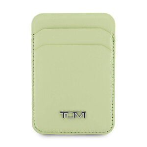 innoTech MagSafeΉ U[J[hEHbgiXg[j TUMI MAGSAFE CARD WALLET SMOOTH LEATHER LIMESTONE TUCSMFWHSLE