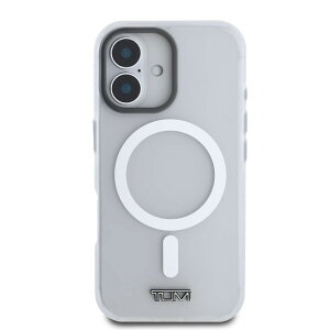 innoTech iPhone 16p MagSafeΉ PC/TPU P[XiNAj TUMI HC TRANSPARENT MAGSAFE FROSTED SHOCKPROOF CLEAR IP16 TUHMP16SHMP1TC