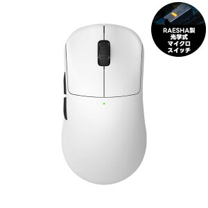 RAWM�i���E���j ���C�����X�Q�[�~���O�}�E�X�@RAWM ES21 PRO Wireless Gaming mouse�i�z���C�g�j RAES21PROWT