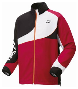 ヨネックス ユニセックス 裏地付ウィンドウォーマーシャツ(ワインレッド・サイズ:L) YO-70100-037-L YONEX