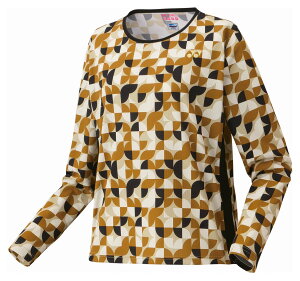 ヨネックス レディース ゲームシャツ(ロングスリーブ)(キャメル・サイズ:L) YO-20905-183-L YONEX