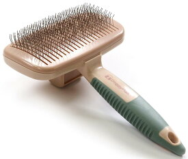 ペット用品 BS 掃除機能付きクッションスリッカーブラシ BS-97 ペット美容室 ドギーマンハヤシ BSソウジキノウクツシヨンスリツカ-