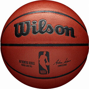 Wilson�i�E�B���\���j NBA AUTHENTIC �o�X�P�b�g�{�[��(�l�H��v) �C���h�A 7�����i�u���E���j WIL-7100XB07