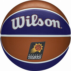 Wilson�i�E�B���\���j NBA TEAM TRIBUTE �o�X�P�b�g�{�[�� �i���o�[�jPHO SUNS 7�����i�l�C�r�[�j WIL-B1300XBPHO