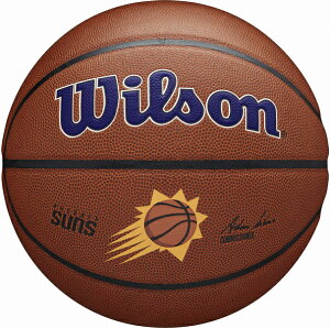Wilson�i�E�B���\���j NBA TEAM ALLIANCE �o�X�P�b�g�{�[��(�l�H��v) �t�F�j�b�N�X�E�T���Y�@7�����i�u���E���j WIL-3100XBPHO