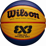 Wilson（ウィルソン） FIBA 3X3 公式ゲームボール(合成皮革)　6号球（オレンジ） WIL-WTB0533XB