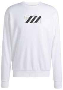 アディダス メンズ コパ・グラフィック・スウェットシャツ(ホワイト・サイズ:2XL) AJ-JXY75-JM8936-2XL adidas