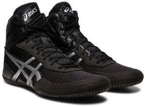 アシックス メンズ レスリングシューズ MATCONTROL 3(BLACK/PURE SILVER・サイズ:25.0cm) 1081A053-001-25.0 asics