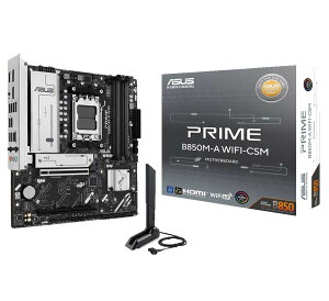 ASUSbGCX[X ASUS Socket AM5 AMD B850 MicroATX WiFi+BluetoothW[t }U[{[h PRIME B850M-A WIFI-CSM