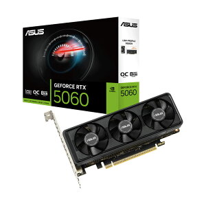 ASUSbGCX[X ASUS GeForce RTX 5060 LP BRK 8GB GDDR7 OCEdition I[o[NbN [vt@CΉ OtBbN{[h RTX5060-O8G-LP-BRK