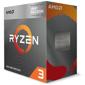AMD（エーエムディー） 【国内正規品】AMD CPU 4300G（Ryzen 3） Ryzen 3 4300G