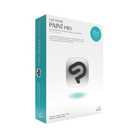 セルシス CLIP STUDIO PAINT PRO 12ヶ月ラインセンス 1デバイス ※パッケージ（メディアレス）版 CLIPSPAINTPRO12M
