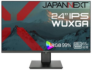 JAPANNEXTbWplNXg tfBXvC(24^/IPS/WUXGA 1920×1200/100Hz/14ms/HDR10/HDMI2.0/DP1.2/USB Type-C/VESA)(ubN) JN-IPS24WX-C6