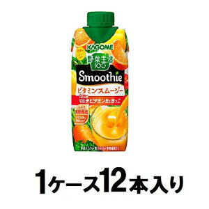 ؐ100@Smoothie r^~X[W[@330ml@i1P[X12{j JS TCr^~X-W-X12