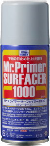 GSIクレオス Mr.プライマーサーフェイサー1000 スプレー【B524】 塗料