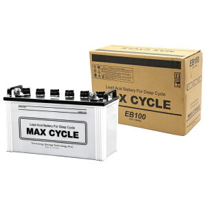 MAX CYCLE EB�o�b�e���[ �T�C�N���T�[�r�X�p[�����i�Ɠ����w���s��] EB-100-LR