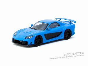 ^[}bN[NX 1/64 Mazda RX-7 VeilSide Fortune7 BlueyT64G-075-BLz ~jJ[