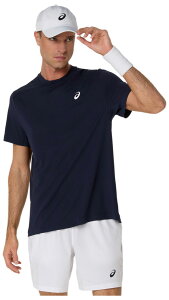 アシックス メンズ 半袖シャツ(ミッドナイト・サイズ:S) 2041A339-400-S asics