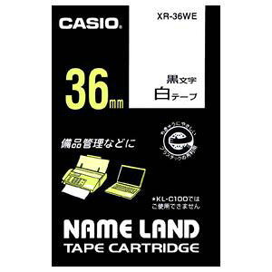 �J�V�I �e�[�v�J�[�g���b�W �X�^���_�[�h�e�[�v�i36�@��/���e�[�v/�������j CASIO NAME LAND�i�l�[�������h�j XR-36WE