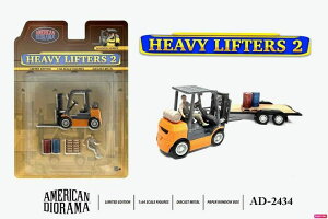 American Diorama 1/64 フィギュア ヘビーリフターズ 2【AD-2434】 フィギュア