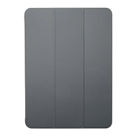 バッファロー iPad 10.9インチ(第10世代)用 ハイブリッドレザーケース（グレー） BSIPD22109CHLGY