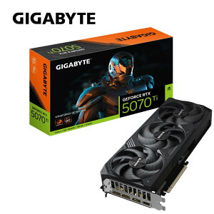 GIGABYTE|ギガバイト GIGABYTE GeForce RTX 5070 Ti WINDFORCE OC SFF 16G オーバークロック グラフィックボード GV-N507TWF3OC-16GD