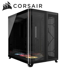 CORSAIR｜コルセア ミドルタワー型PCケース AIR 5400 RS-R ARGBトリプルチャンバーミッドタワーPCケース ブラック CC-9011318-WW
