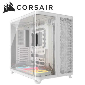 CORSAIRbRZA ~h^[^PCP[X AIR 5400 LX-R iCUE LINK Tempered Glass Mid-TowerizCgj CC-9011321-WW