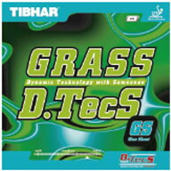 TIBHAR（ティバー） 卓球ラバー グラスディーテックス GS(ブラック・OX) TIB-TJR802-2-OX Grass D.TecS GS