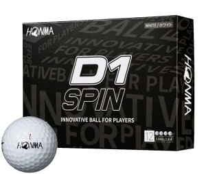 {ԃSt D1 SPIN St{[ 1_[X 12(zCg) D1SPIN@BT2301-WH HONMA GOLF