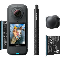 Insta360 アクションカメラ「Insta360 X4 Air」 スターターキット（グラファイトブラック） CINSAAFA-SE0…