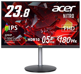 Acer｜エイサー ゲーミング液晶ディスプレイ(23.8型/IPS/FullHD 1920×1080/180Hz/0.5ms)(ブラック) Acer Nitro XF243YM3bmiiprx
