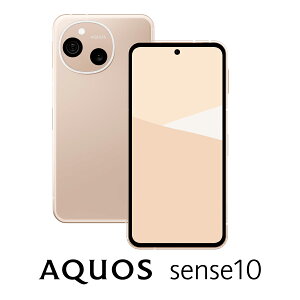 SHARPiV[vj AQUOS sense10i6GB/128GBjy[sNiSIMt[Łj SH-M33A-P