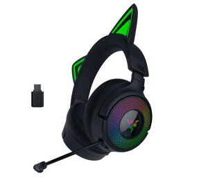 Razer 【国内正規品】Kraken Kitty V3 Pro ゲーミング用 ワイヤレス RGB ネコミミヘッドセット RZ04-05170300-R3M1