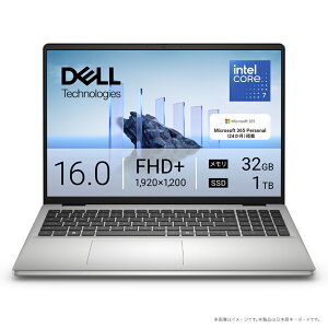 DELLbf 16^ m[gp\R Dell 16 DC16251iCore 7 150U/ 32GB/1TB SSD/CeGraphics/Officej-v`iVo[ ND86-FWM3SJ