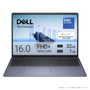 DELLbf 16^ m[gp\R Dell 16 DC16251iCore 7 150U/ 32GB/1TB SSD/CeGraphics/Officej-~bhiCgu[ ND86-FWM3MJ
