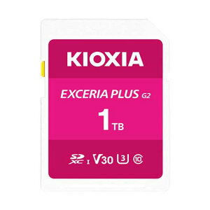 KIOXIAbLINVA yKizSDXCJ[h EXCERIA PLUS(G2) C10 U3 V30 R100 W90 1TB KSDH-B001T