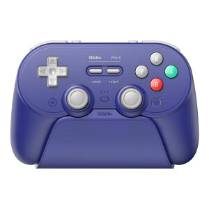 8BitDo ELڑ Q[~ORg[[@Switch/Switch2/Windows PC/MacOS/Android/iOSΉip[vj PRO3BLUETOOTHPL