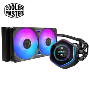 Cooler MasterbN[[}X^[ ̌^CPUN[[ ML 240 Atmos II LCD ARGBiubNj MLX-D24M-A25SZ-L1