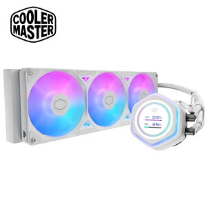 Cooler Master�b�N�[���[�}�X�^�[ �����̌^CPU�N�[���[ ML 360 Atmos II LCD White�i�z���C�g�j MLX-D36M-A25SZ-LW