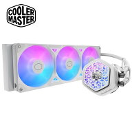Cooler Master｜クーラーマスター 水冷一体型CPUクーラー ML 360 Atmos II VRM Fan White（ホワイト） ML…