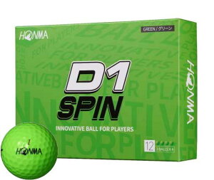 {ԃSt D1 SPIN St{[ 1_[X 12(O[) D1SPIN@BT2301-GR HONMA GOLF