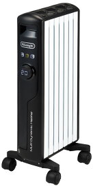 デロンギ マルチダイナミックヒーター　（6〜8畳　ピュアホワイト+マットブラック） MDHS09-BK 【暖房器具】De'Longhi [MDHS09BK]