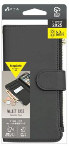 GA[WFC iPhone17p MagSafeΉ EHbg蒠^P[XiubNj air-J AC-P25-WLBK