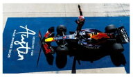 スパーク 1/43 Red Bull Racing RB21 No.1 Oracle Red Bull Racing Winner US GP 2025 With pit boards …