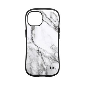 Hamee iPhone 14�i6.1�C���`�j�p �n�C�u���b�h�P�[�X IFACE FIRST CLASS MARBLE�i�z���C�g�j 41-946183