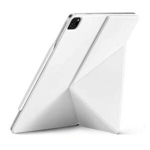 PITAKA iPad Air�iM3/M2/��5/4����j/iPad Pro 11�C���`(��4/3/2/1����)�p �}�O�l�b�g�z���� ���U�[�P�[�X�i�z���C�g�j MagEZ Folio2 �y�� �}���`�A���O�� �P�[�X ��ʃJ�o�[ FOL2303